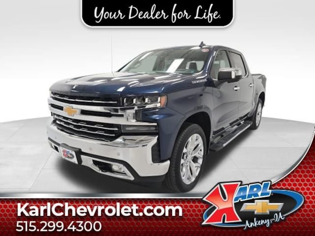 Used 2020 Chevrolet Silverado 1500 LTZ Truck Crew Cab