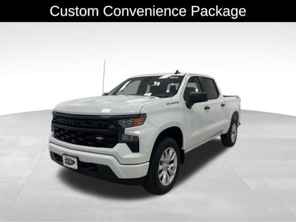 New 2026 Chevrolet Silverado 1500 Custom Truck Crew Cab