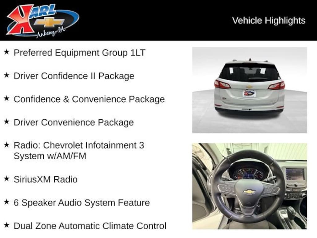 Used 2021 Chevrolet Equinox LT SUV