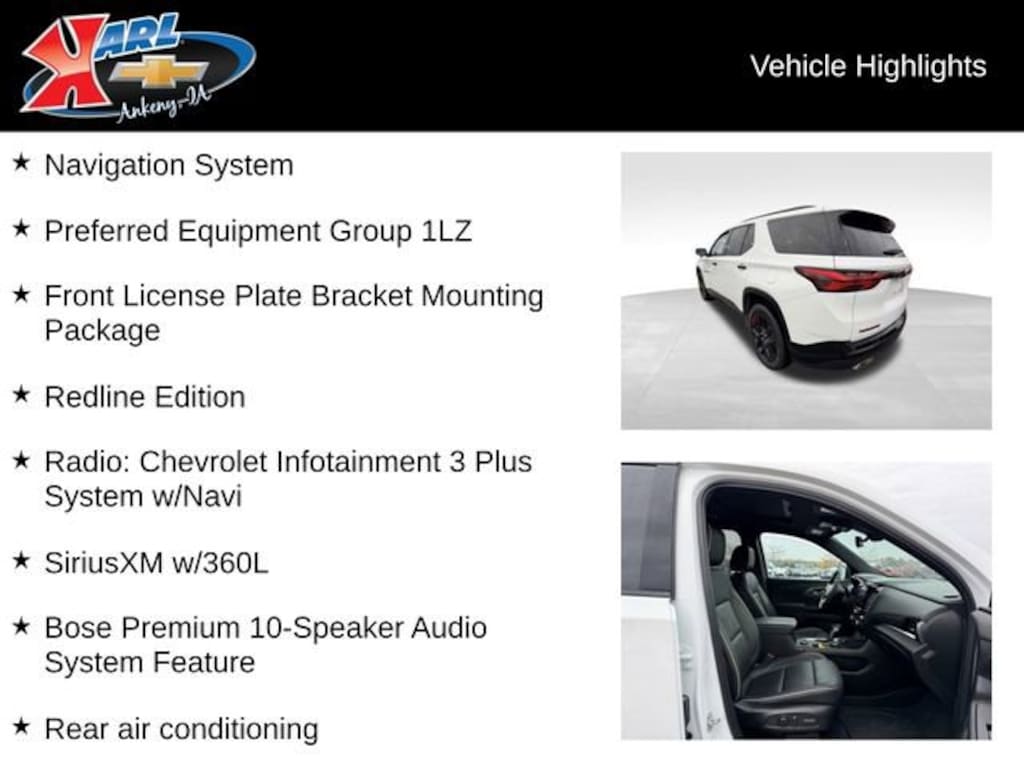 Used 2023 Chevrolet Traverse Premier SUV