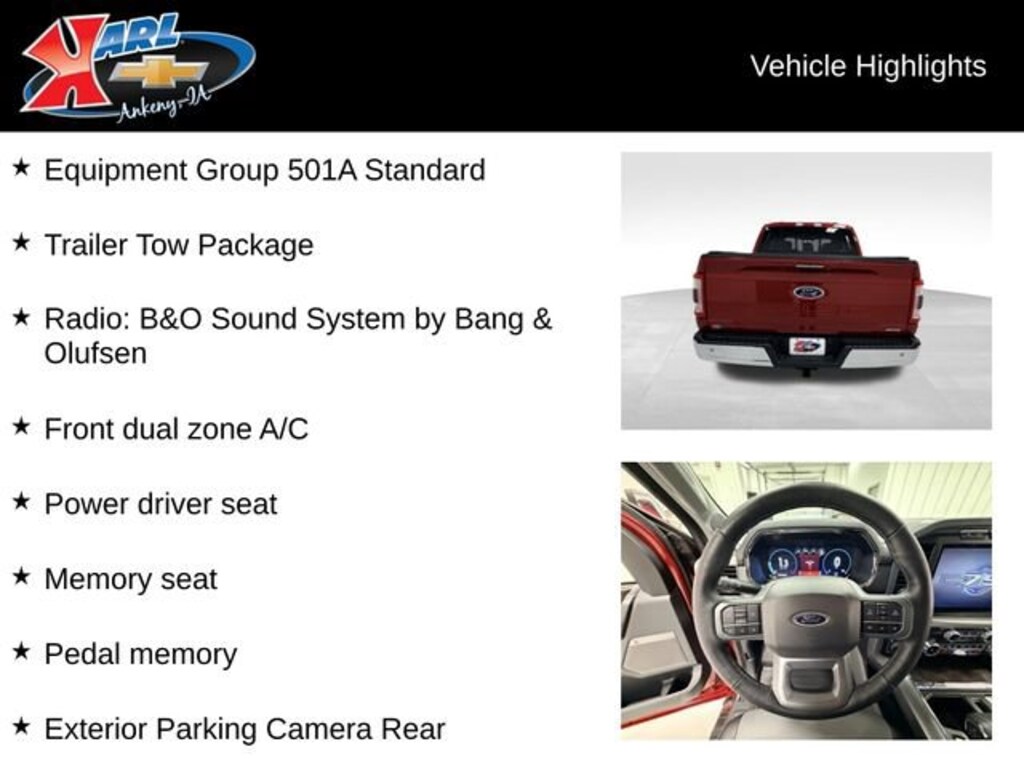 Used 2023 Ford F-150 Lariat Truck Crew Cab