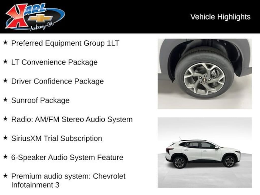 New 2026 Chevrolet Trax LT SUV