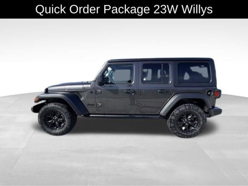 Used 2021 Jeep Wrangler Unlimited Willys 4x4 SUV
