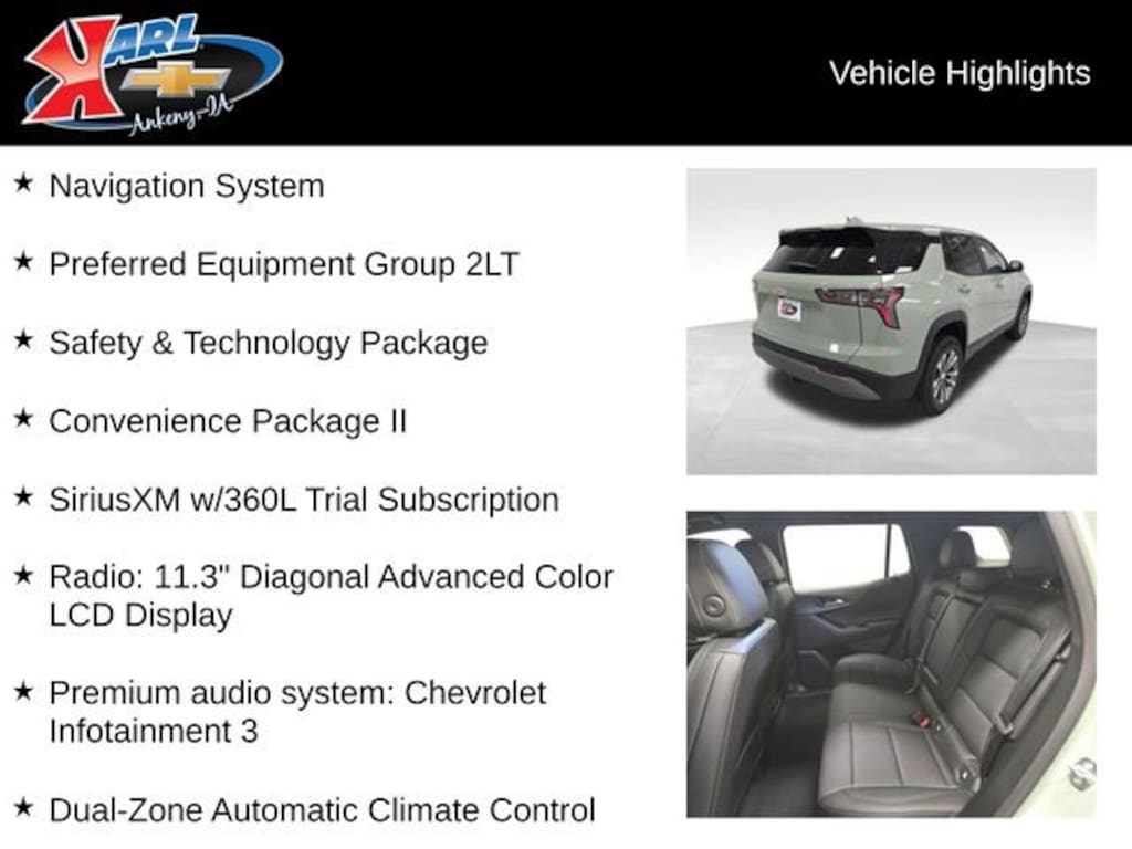 New 2026 Chevrolet Equinox LT SUV