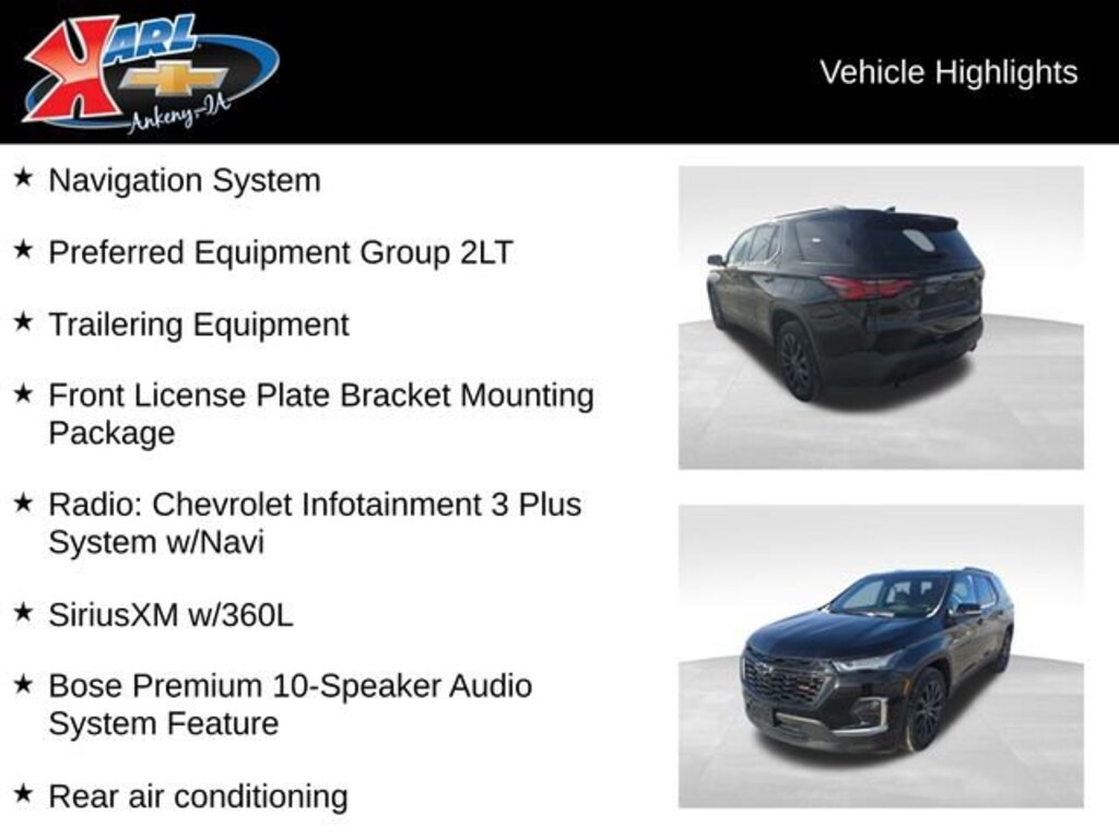 Used 2023 Chevrolet Traverse RS SUV