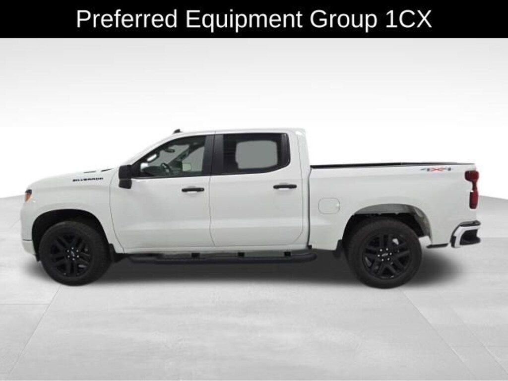 New 2026 Chevrolet Silverado 1500 Custom Truck Crew Cab