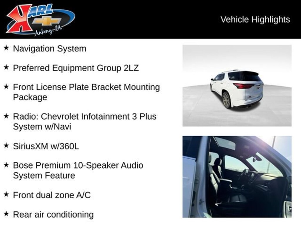 Used 2022 Chevrolet Traverse High Country SUV