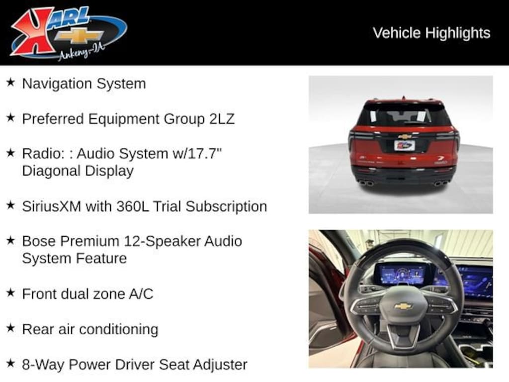 Used 2026 Chevrolet Traverse High Country SUV