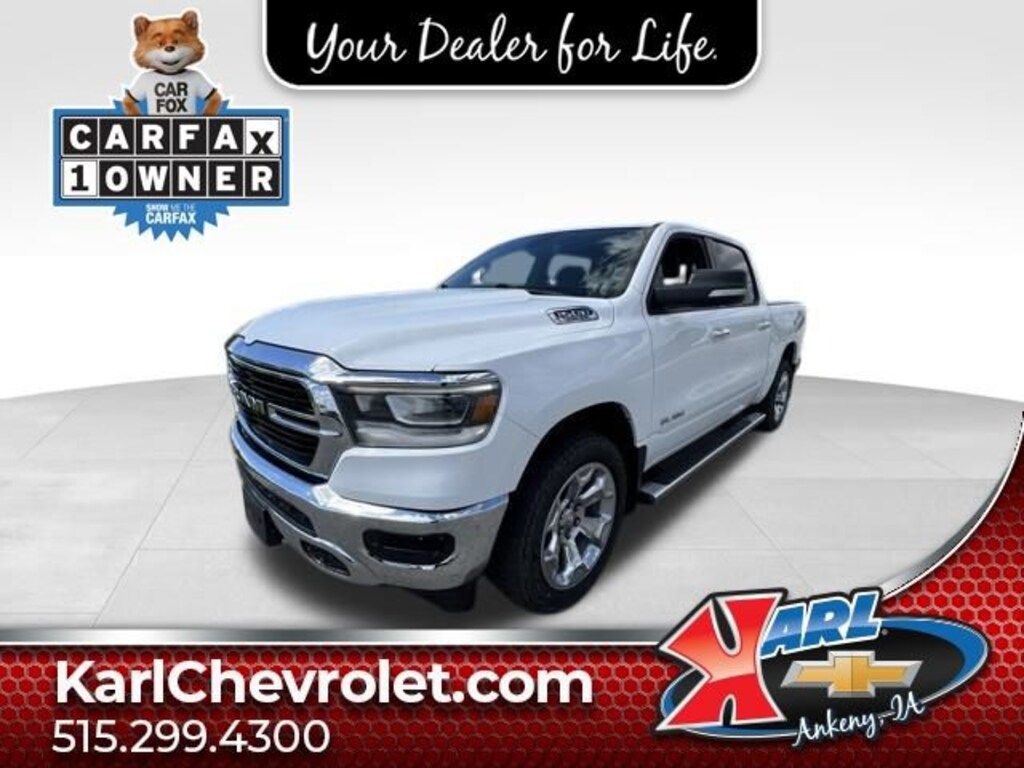 Used 2019 Ram 1500 Big Horn/Lone Star Crew Cab 4x4 57 Box Truck Crew Cab