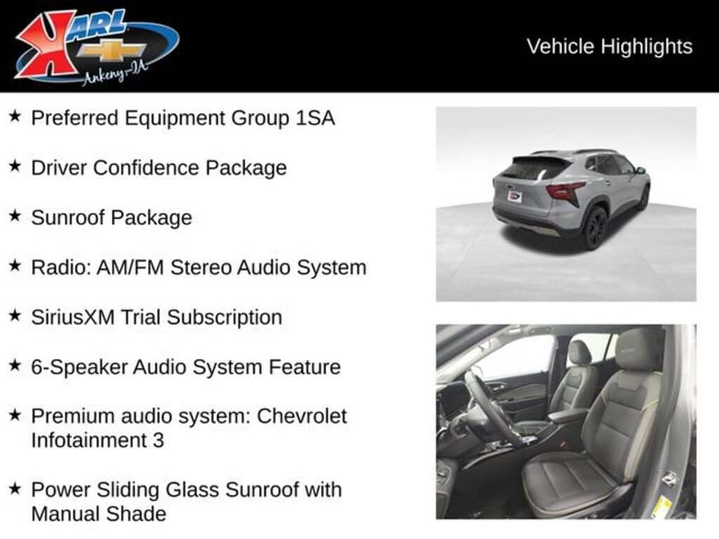 New 2026 Chevrolet Trax Activ SUV