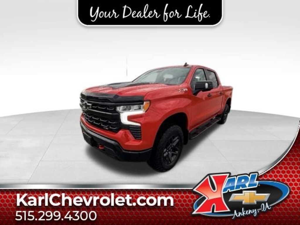 Used 2024 Chevrolet Silverado 1500 LT Trail Boss Truck Crew Cab