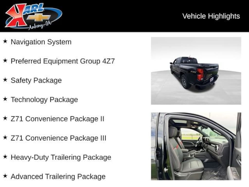 Used 2024 Chevrolet Colorado Z71 Truck Crew Cab