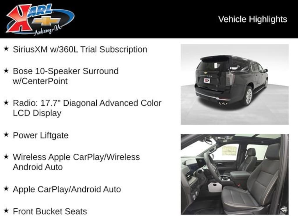 New 2026 Chevrolet Suburban Premier SUV