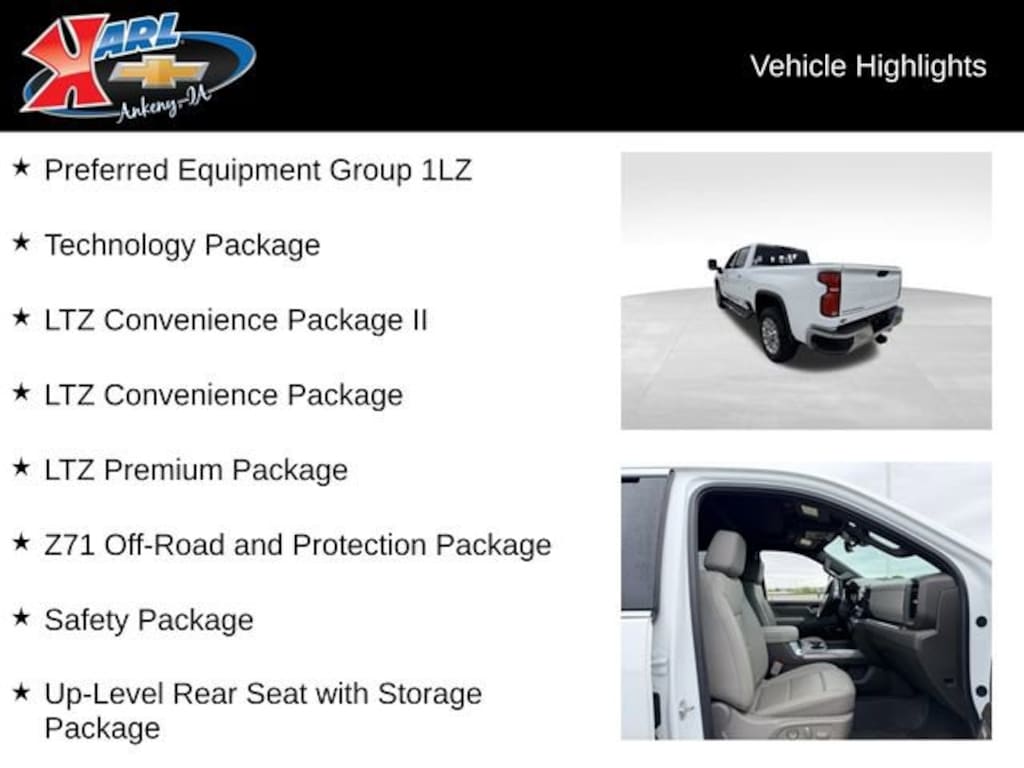 Used 2025 Chevrolet Silverado 2500 HD LTZ Truck Crew Cab
