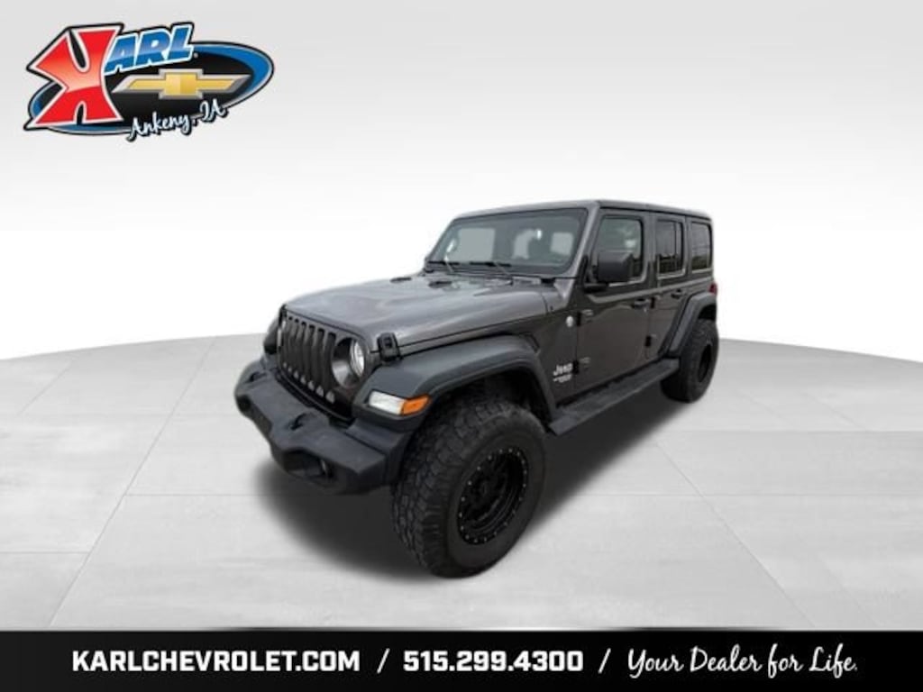 Used 2018 Jeep Wrangler Unlimited Sport S SUV
