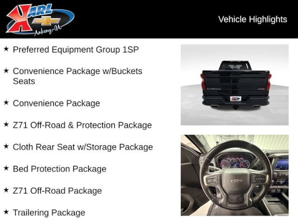 Used 2021 Chevrolet Silverado 1500 RST Truck Crew Cab
