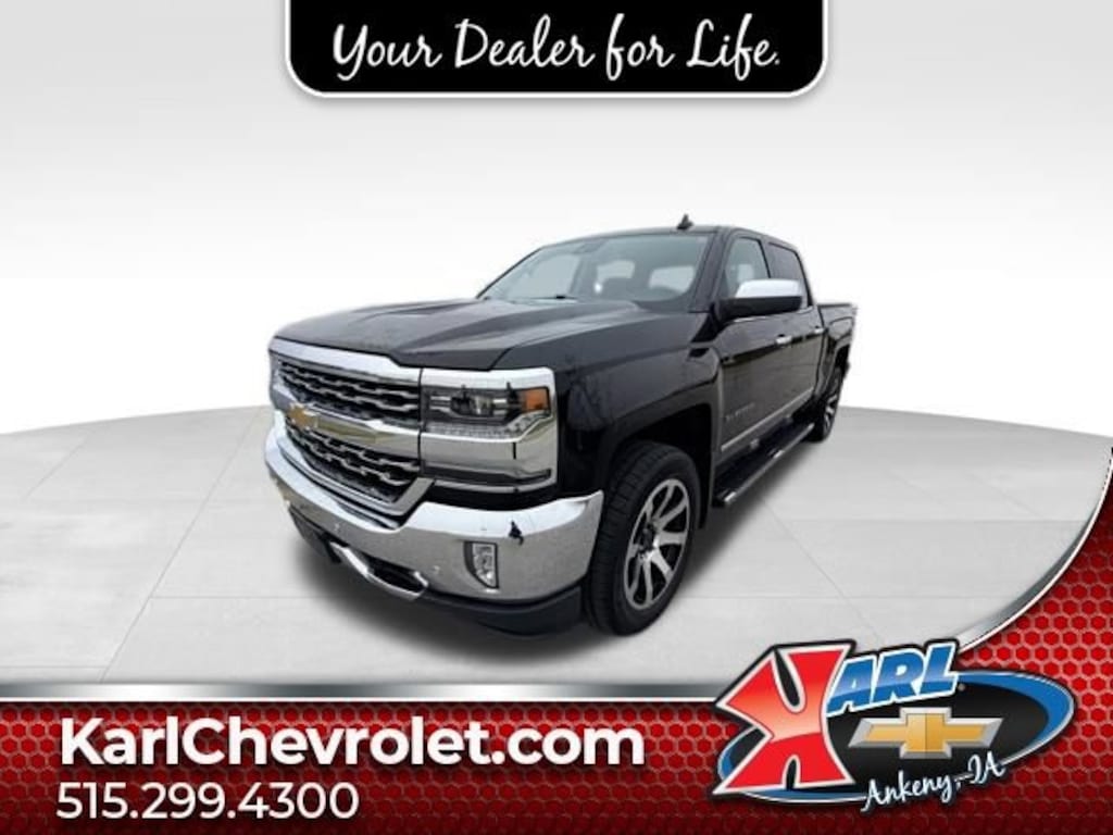 Used 2018 Chevrolet Silverado 1500 LTZ Truck Crew Cab