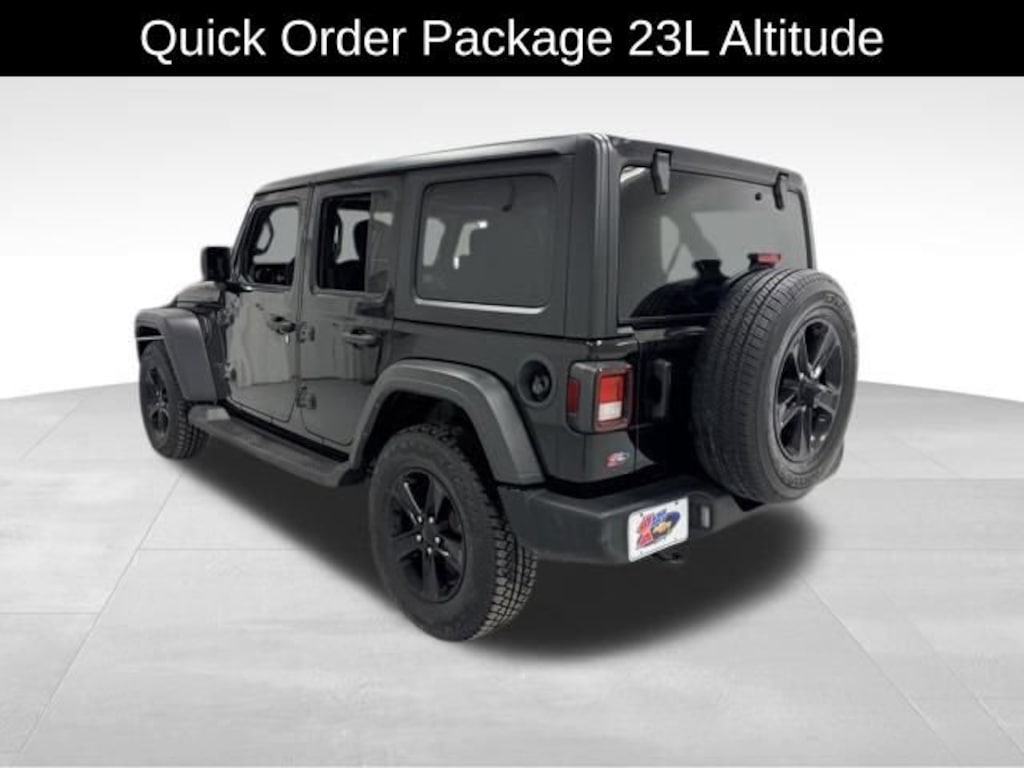 Used 2023 Jeep Wrangler 4-Door Sport Altitude 4x4 SUV
