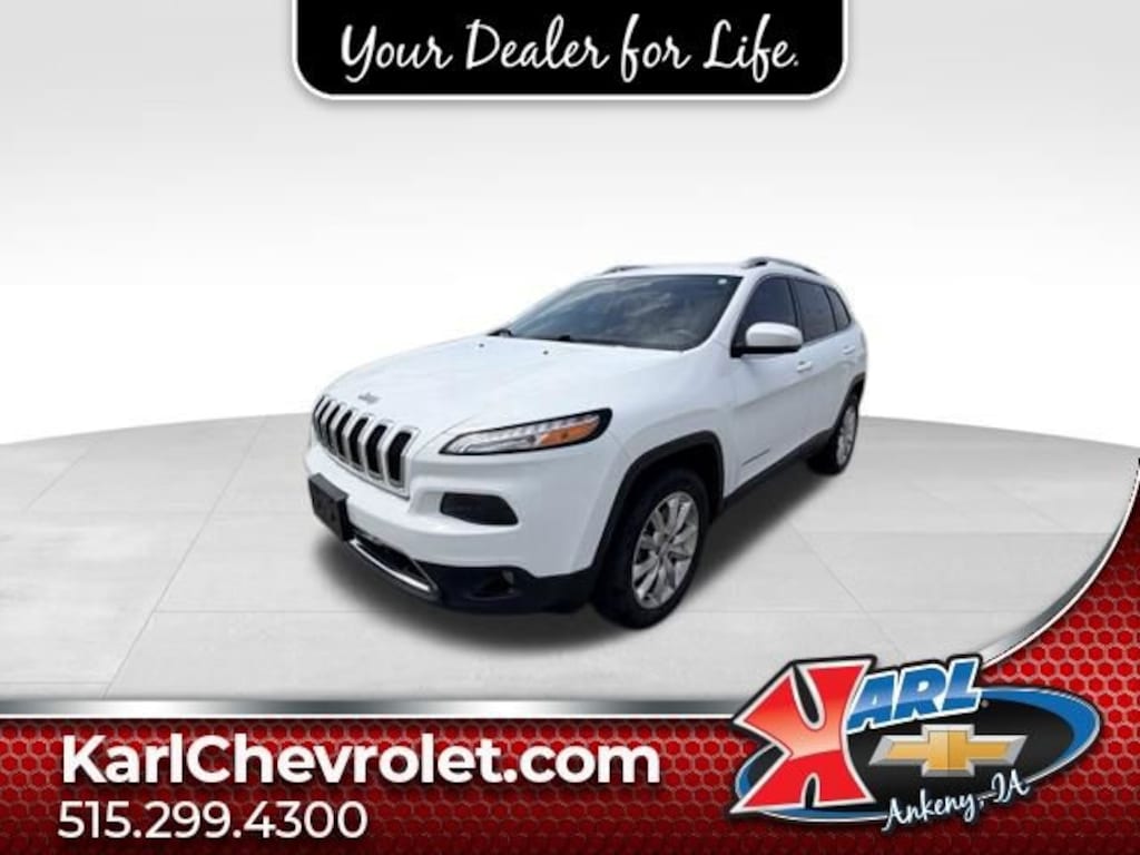 Used 2017 Jeep Cherokee Limited 4x4 SUV