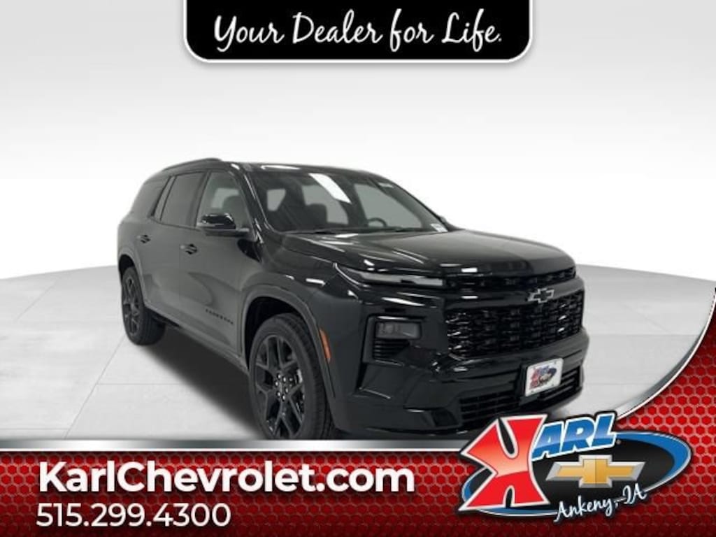 New 2026 Chevrolet Traverse RS SUV