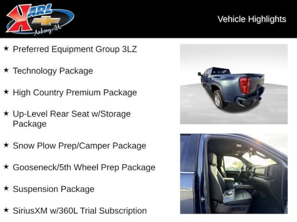 Used 2025 Chevrolet Silverado 3500 HD High Country DRW Truck Crew Cab