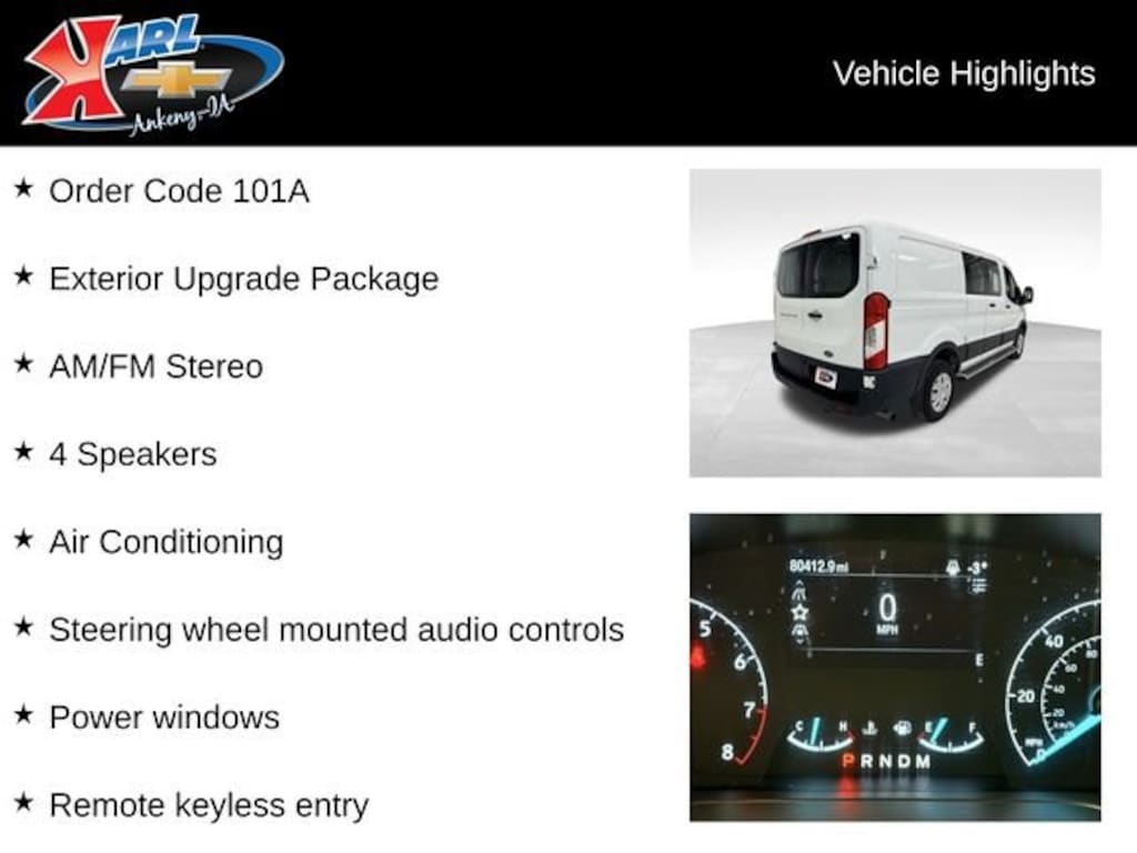 Used 2020 Ford Transit-250 Cargo Van T-250 Carg LO RF Van