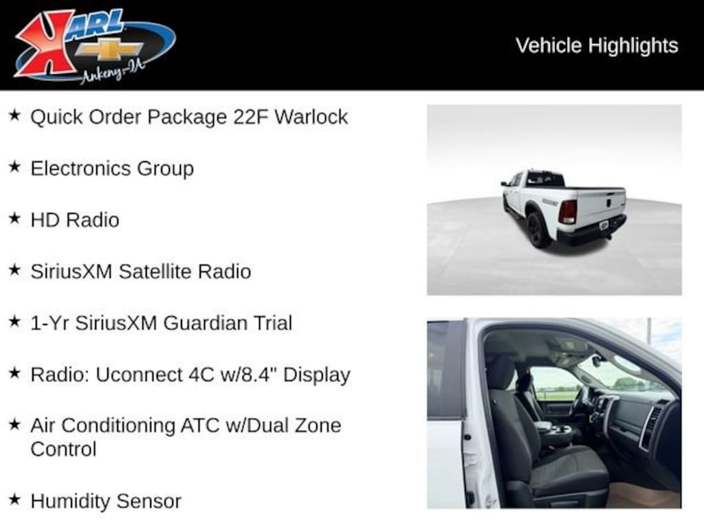 Used 2019 Ram 1500 Classic Warlock