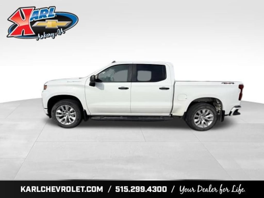 Used 2020 Chevrolet Silverado 1500 Custom Truck Crew Cab