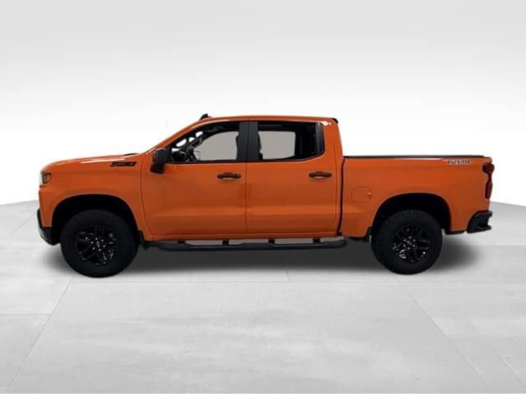 Used 2021 Chevrolet Silverado 1500 Custom Trail Boss Truck Crew Cab