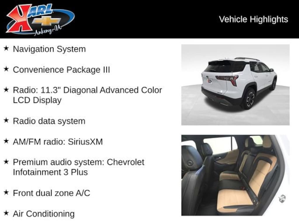 New 2026 Chevrolet Equinox Activ SUV