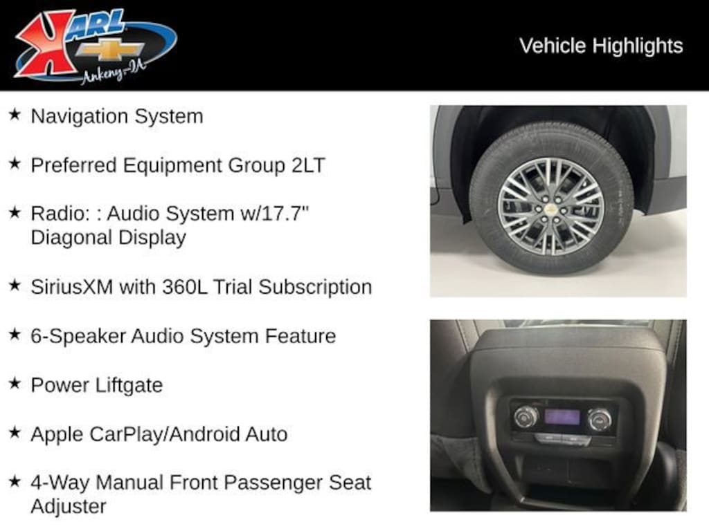 New 2026 Chevrolet Traverse LT SUV