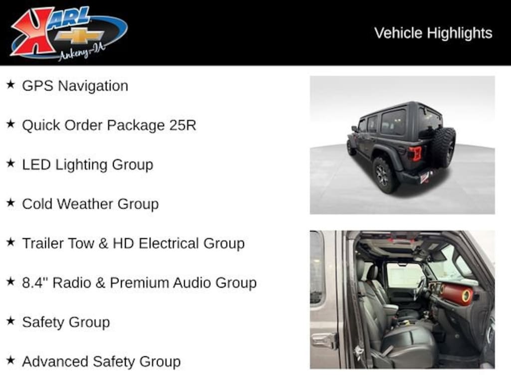 Used 2021 Jeep Wrangler Unlimited Rubicon 4X4 SUV