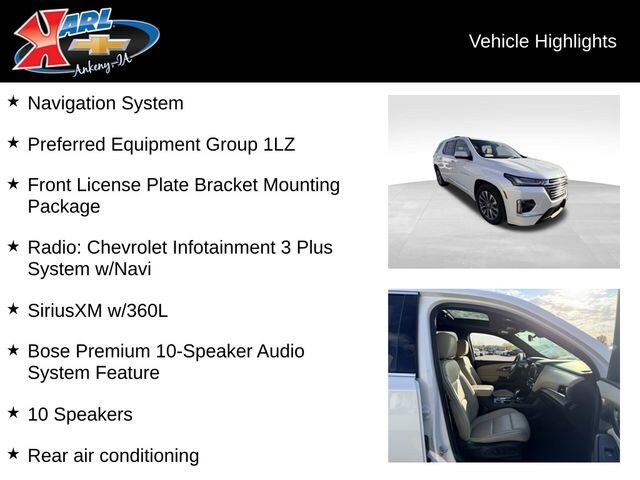2023 Chevrolet Traverse Premier photo 2