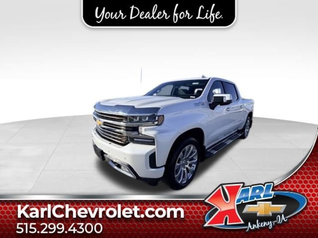 Used 2021 Chevrolet Silverado 1500 High Country Truck Crew Cab