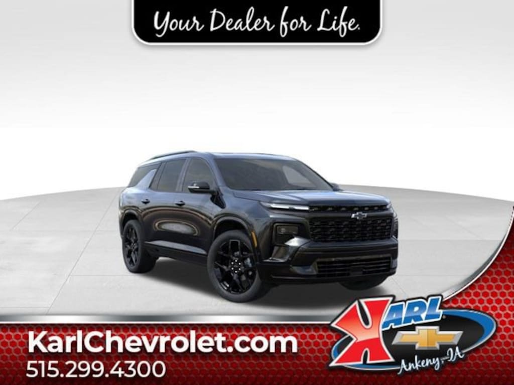 New 2026 Chevrolet Traverse RS SUV