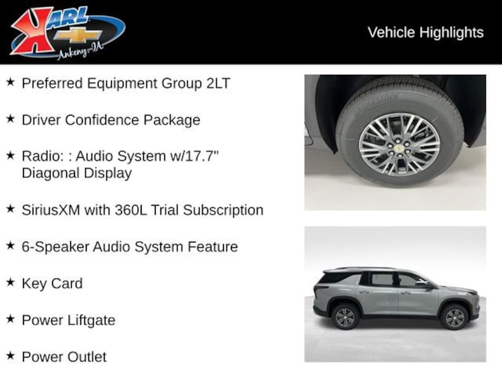 New 2026 Chevrolet Traverse LT SUV