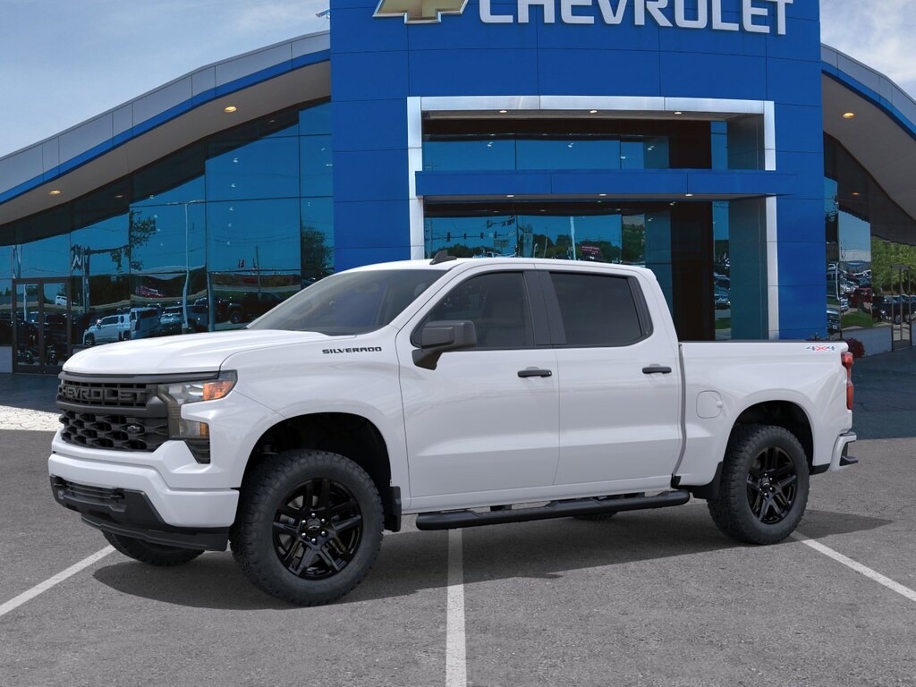 New 2026 Chevrolet Silverado 1500 Custom Truck Crew Cab