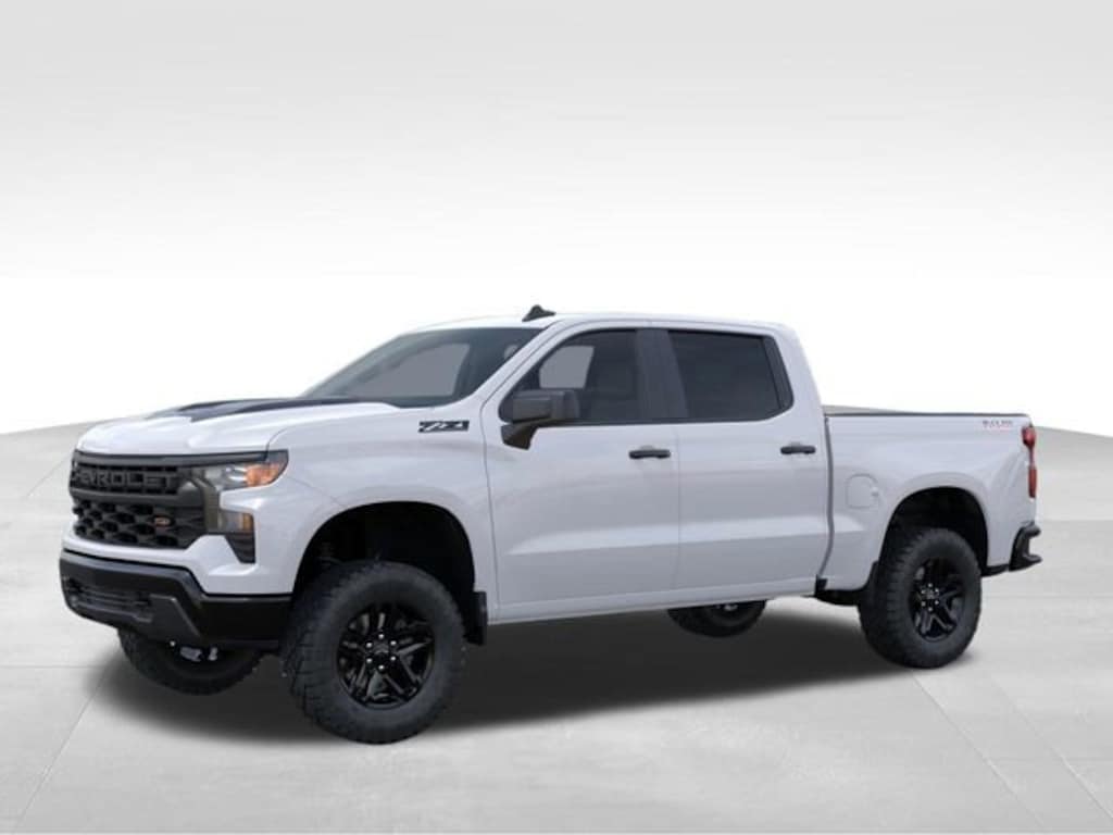 New 2026 Chevrolet Silverado 1500 Custom Trail Boss Truck Crew Cab