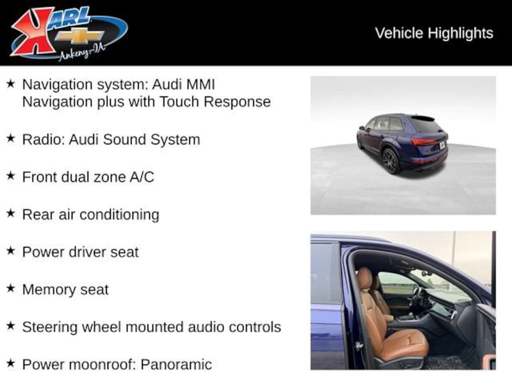 Used 2022 Audi Q7 Prestige 55 Tfsi Quattro Tiptronic SUV