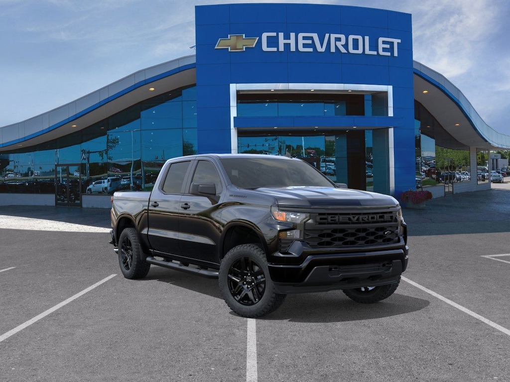 New 2026 Chevrolet Silverado 1500 Custom Truck Crew Cab