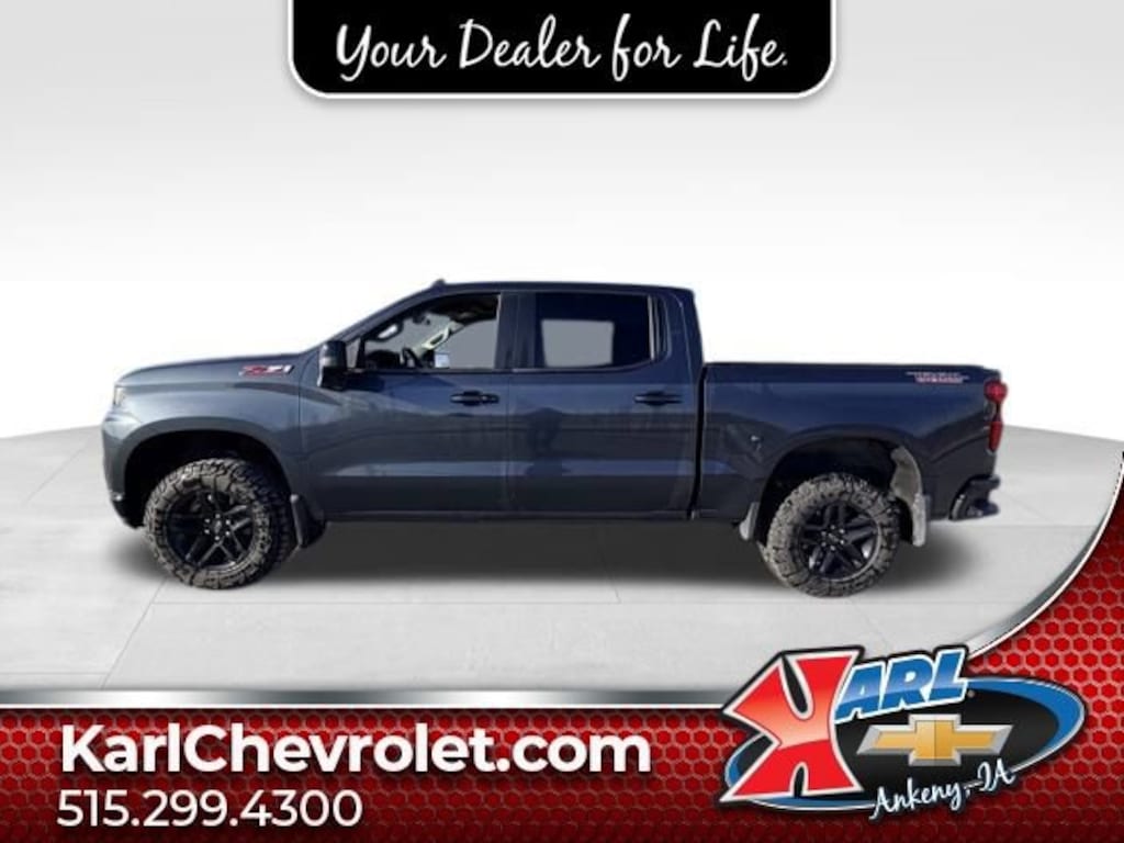 Used 2022 Chevrolet Silverado 1500 LTD LT Trail Boss Truck Crew Cab