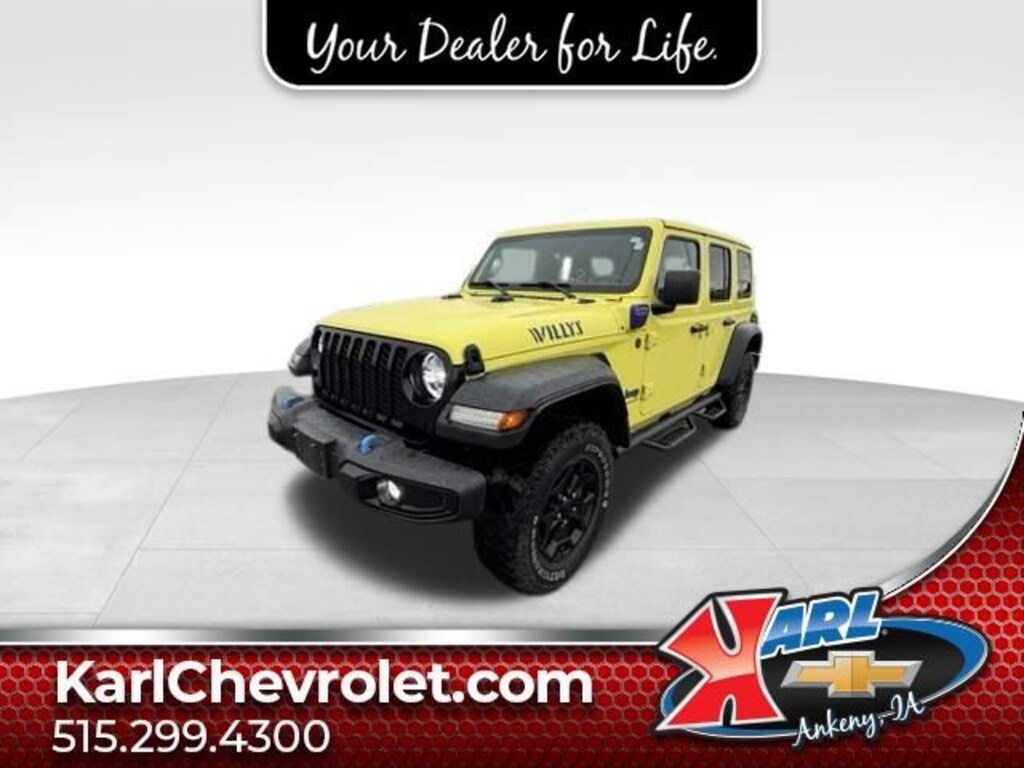 Used 2023 Jeep Wrangler 4xe 4x4 SUV