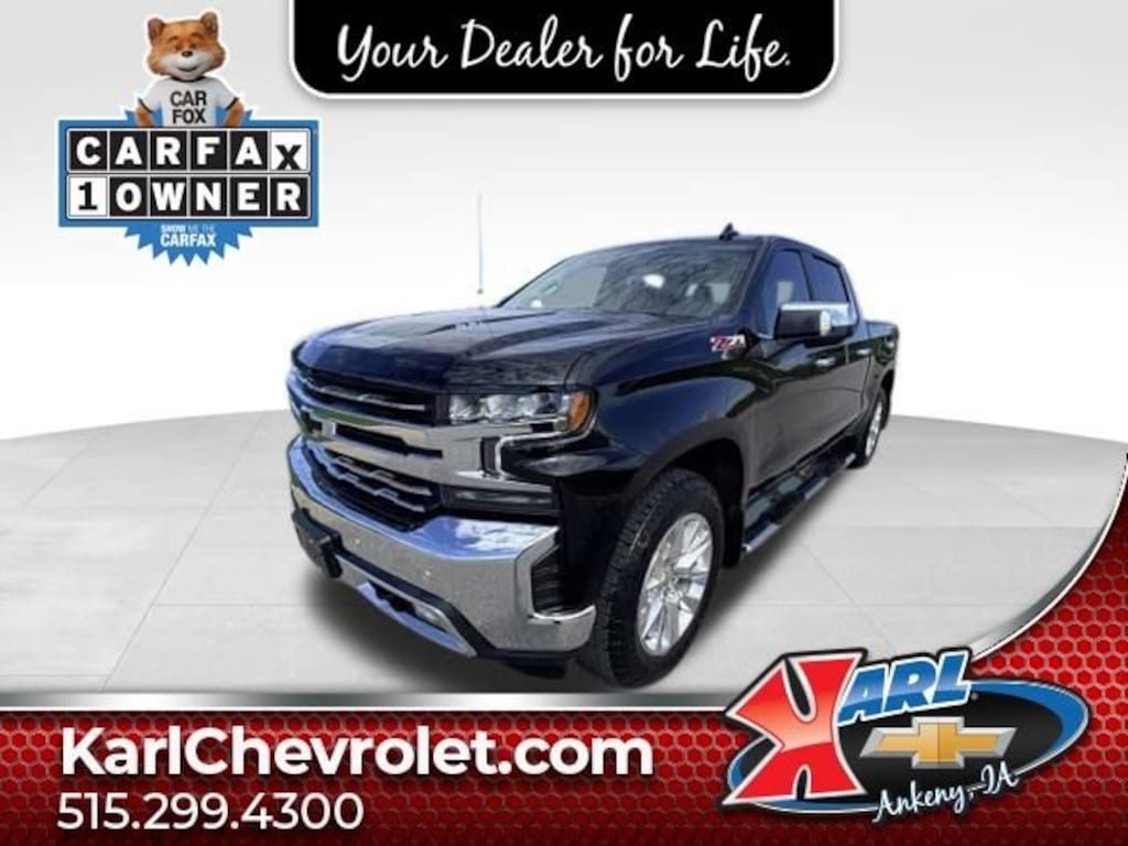 Used 2021 Chevrolet Silverado 1500 LTZ Truck Crew Cab