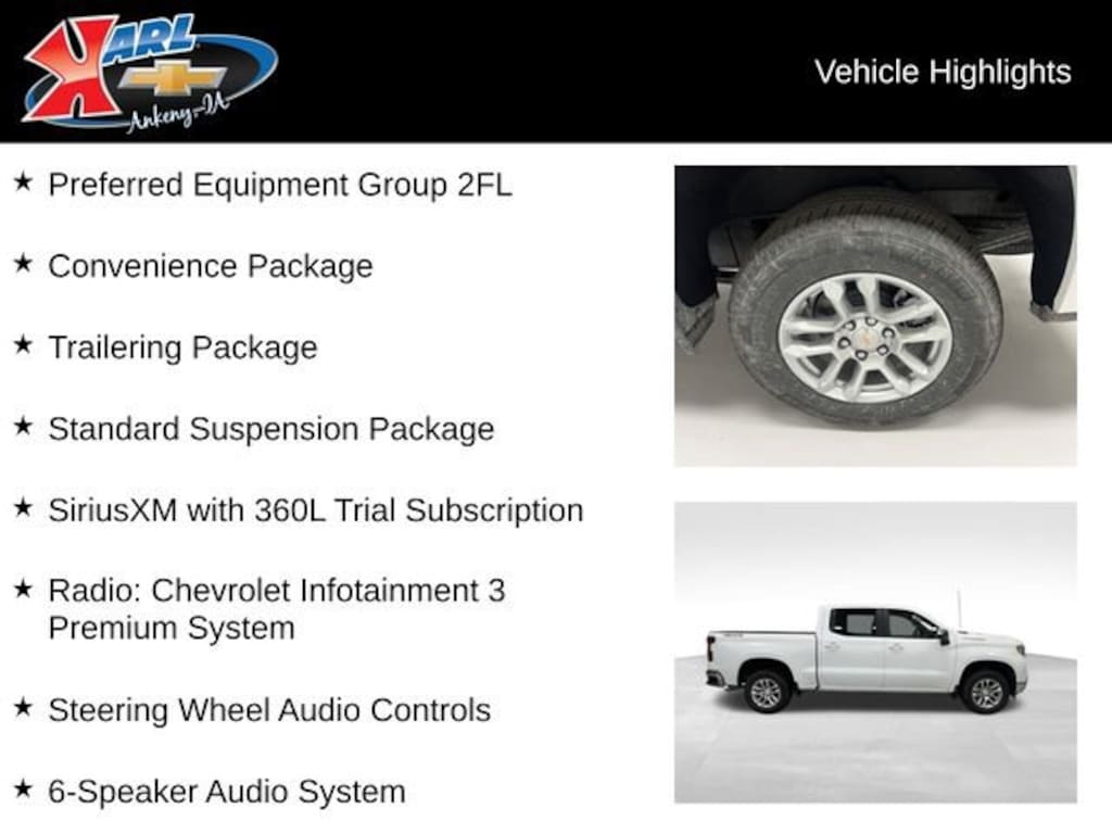 New 2026 Chevrolet Silverado 1500 LT (2FL) Truck Crew Cab