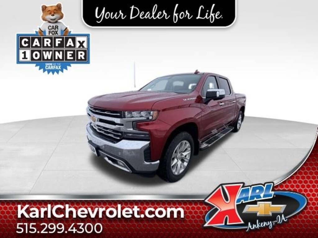 Used 2020 Chevrolet Silverado 1500 LTZ Truck Crew Cab