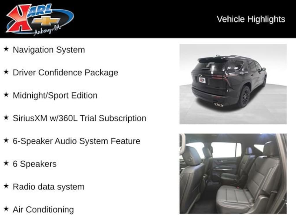 New 2026 Chevrolet Traverse LT SUV