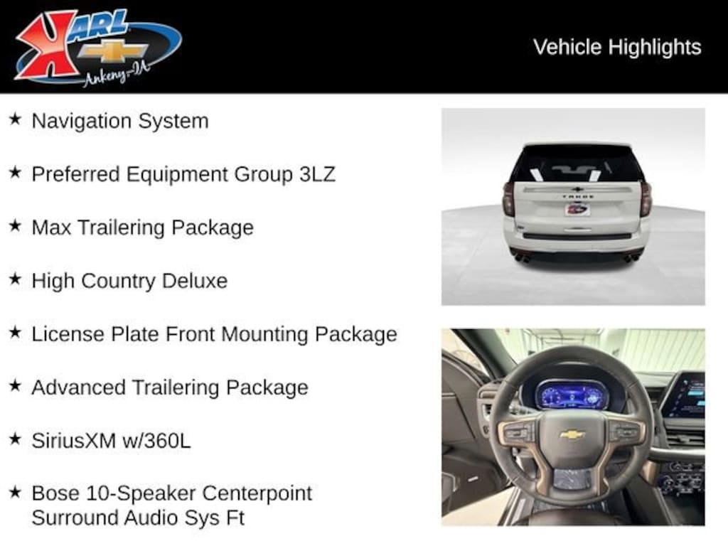 Used 2024 Chevrolet Tahoe High Country SUV
