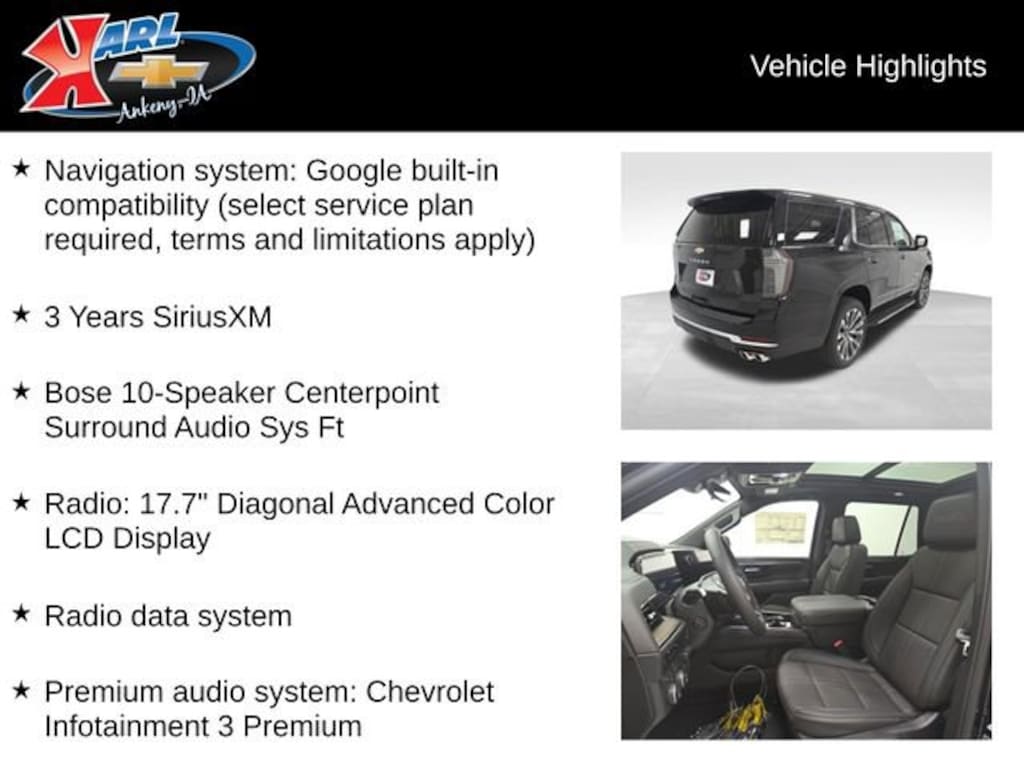 New 2026 Chevrolet Tahoe High Country SUV
