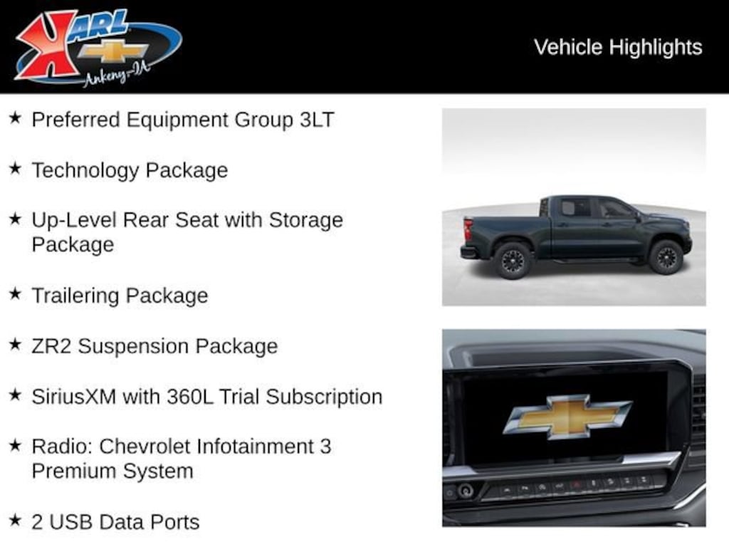 New 2026 Chevrolet Silverado 1500 ZR2 Truck Crew Cab