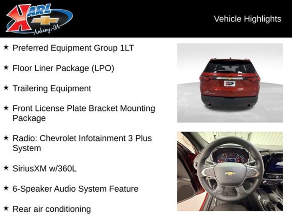 Used 2023 Chevrolet Traverse LT Cloth SUV